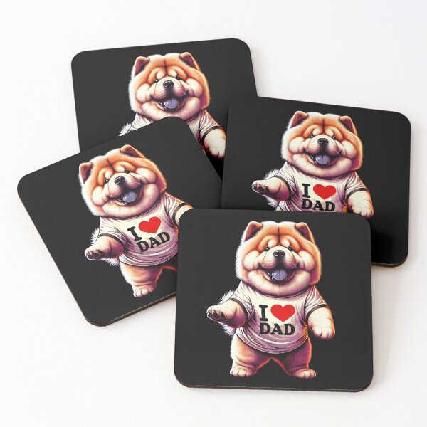Item preview, Chow Chow Dad I Love Dad Chow Chow Lover designed and sold by Kimberley King Art  King Art.