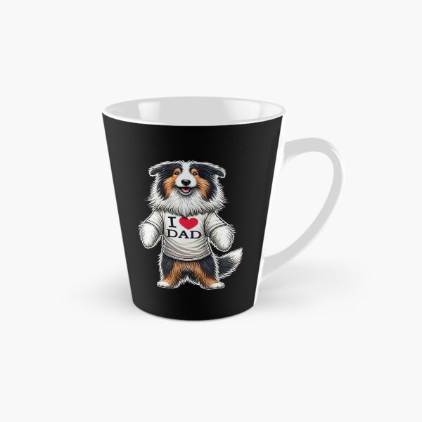 Item preview, Collie Dad I Love Dad Collie Lover designed and sold by Kimberley King Art  King Art.
