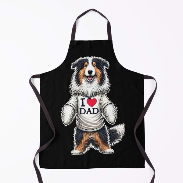 Item preview, Collie Dad I Love Dad Collie Lover designed and sold by Kimberley King Art King Art.