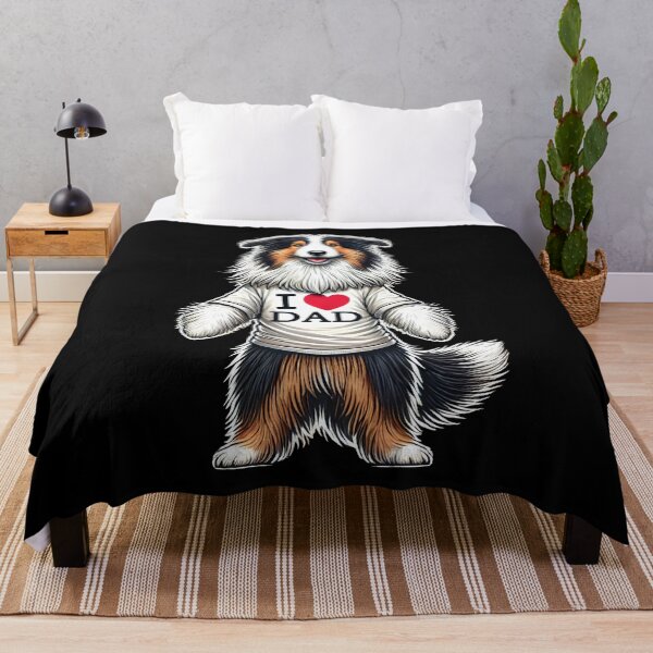 Item preview, Collie Dad I Love Dad Collie Lover designed and sold by Kimberley King Art  King Art.