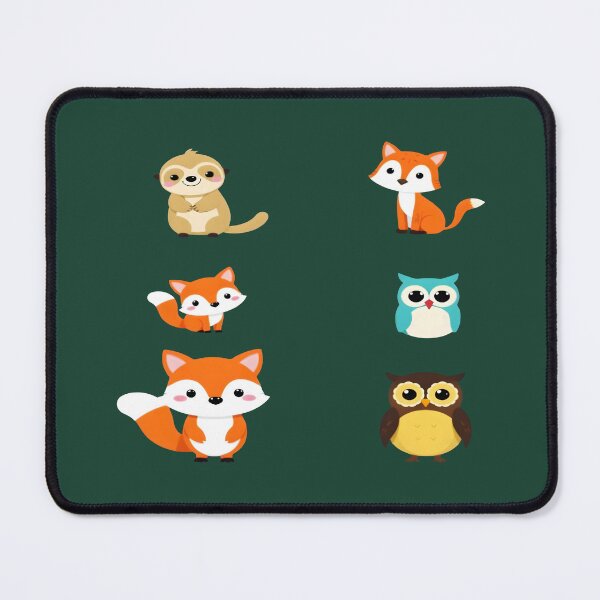 Item preview, Playful Foxes and Owls designed and sold by Dakson Design - Fantasy Art.
