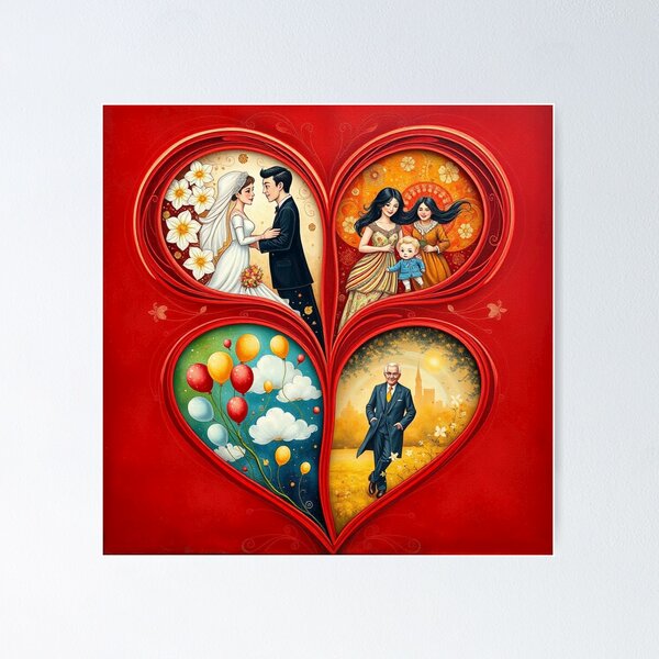 You Are Always In My Heart Loving Scene Poster