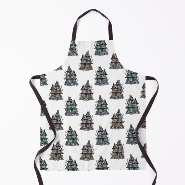 Item preview, Haunted Witch House Pattern Design designed and sold by PatternTitan.