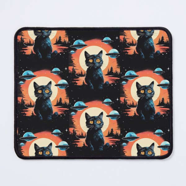 Item preview, Cat Ufo Selfie designed and sold by WoodburyLake.