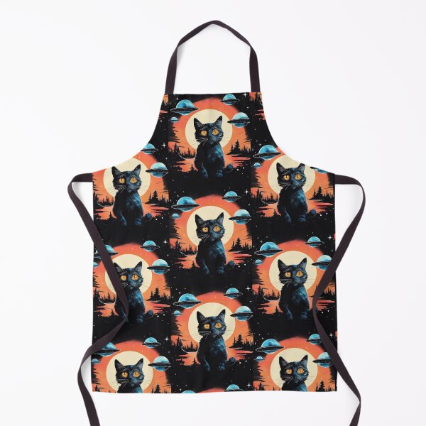 Item preview, Cat Ufo Selfie designed and sold by WoodburyLake.