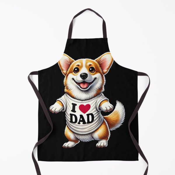 Item preview, Corgi Dad I Love Dad Corgi Lover designed and sold by Kimberley King Art King Art.