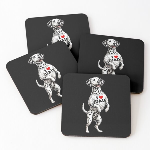 Item preview, Dalmatian Dad I Love Dad Dalmatian Lover designed and sold by Kimberley King Art  King Art.