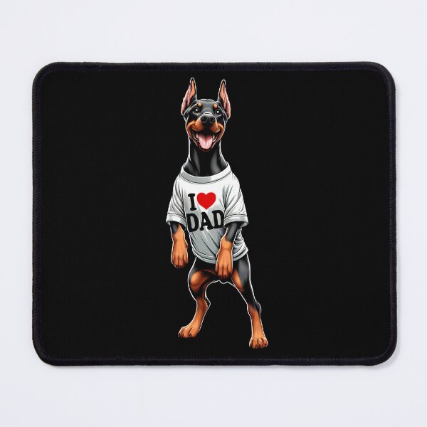 Item preview, Doberman Dad I Love Dad Doberman Lover designed and sold by Kimberley King Art  King Art.