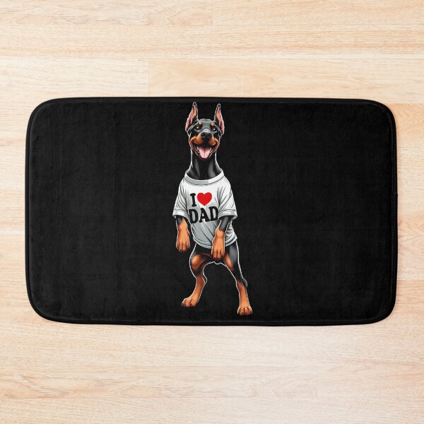 Item preview, Doberman Dad I Love Dad Doberman Lover designed and sold by Kimberley King Art  King Art.