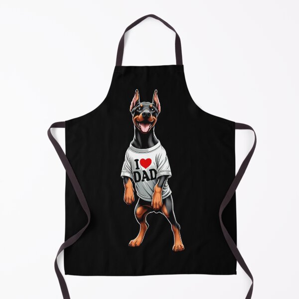 Item preview, Doberman Dad I Love Dad Doberman Lover designed and sold by Kimberley King Art  King Art.