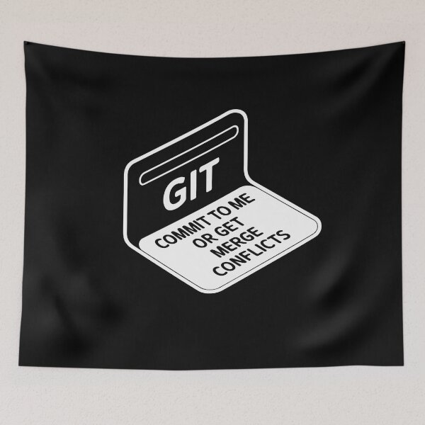Item preview, Commit To Me Or Get Merge Conflicts designed and sold by TrippyOutfitter.