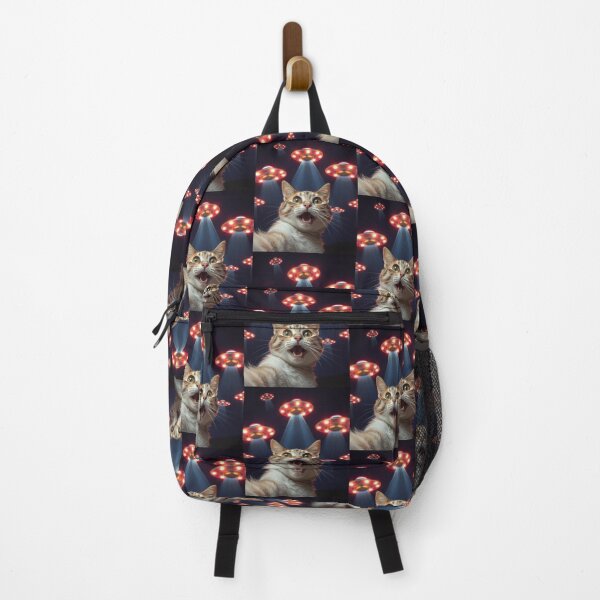 Item preview, Cat Ufo Selfie designed and sold by WoodburyLake.
