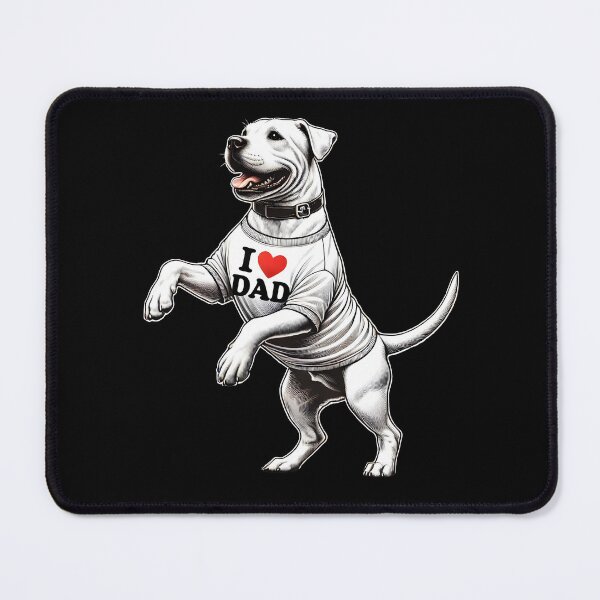 Item preview, Dogo Argentino Dad I Love Dad Dogo Argentino Lover designed and sold by Kimberley King Art King Art.
