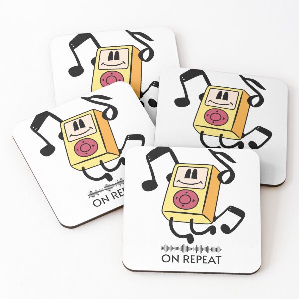Item preview, Retro MP3 Player Cartoon T-Shirt Design designed and sold by WilDigitalFinds.