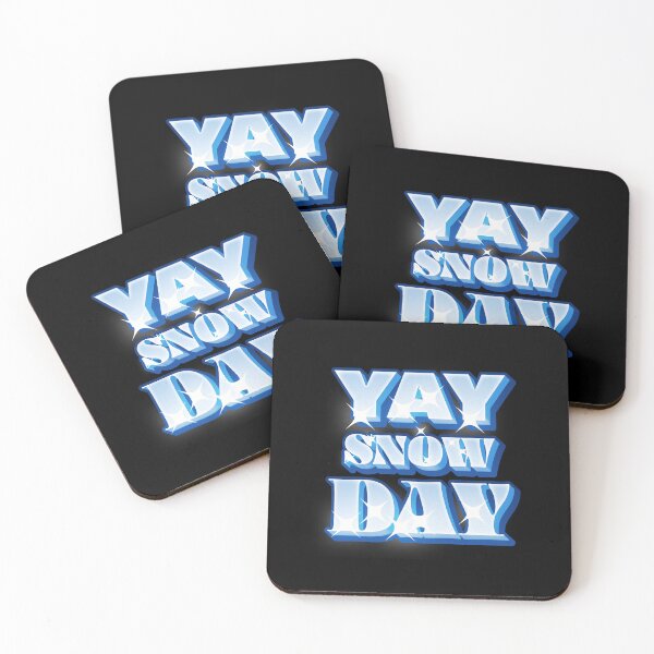 Item preview, Yay Snow day designed and sold by jazzydevil.