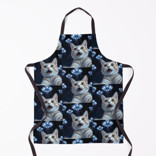 Item preview, Cat Ufo Selfie designed and sold by WoodburyLake.