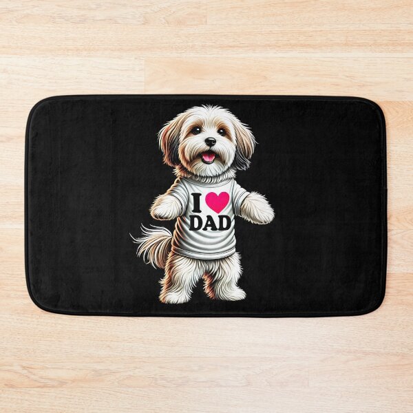 Item preview, Havanese Dad I Love Dad Havanese Lover designed and sold by Kimberley King Art  King Art.