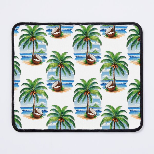Item preview, Coconut Palm Tree Pattern Design  designed and sold by PatternTitan.