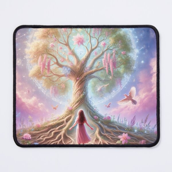 Item preview, Tree of Life - Mystical Spiritual Art for Growth and Enlightenment designed and sold by lynnebeclu.