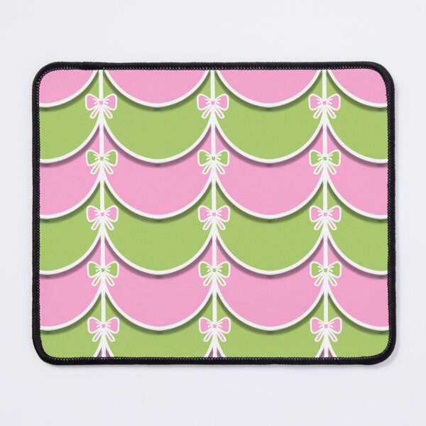 Item preview, Pink green bow ribbon curtain pastel color designed and sold by Bulantanyong.