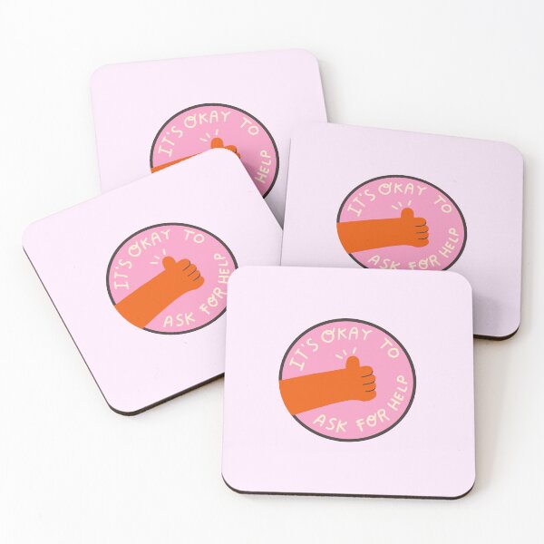 Item preview, It's okay to ask for help  designed and sold by PeachyLitchi.