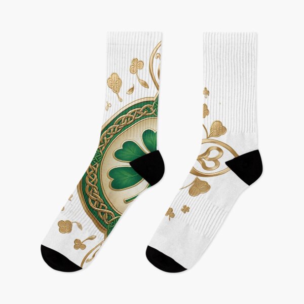 Item preview, Celtic Shamrock Luck Men's St Patricks Gift Tee designed and sold by ABSOLUTCREATIVE.