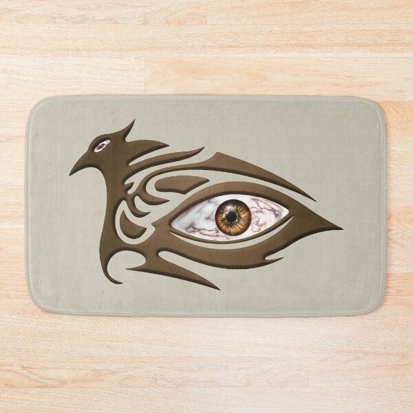 Item preview, Evil Eye brown designed and sold by rainsdesigns.