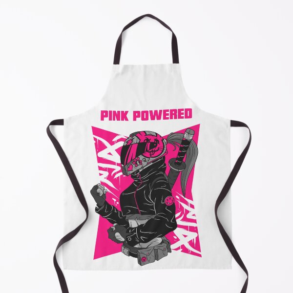 Item preview, PINK POWERED, Badass Biker Ninja Girl designed and sold by ixiink.