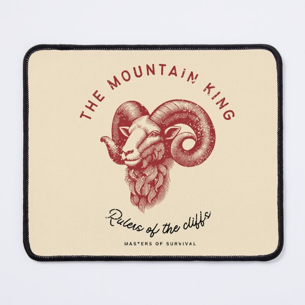 Item preview, Ram, the mountain king vintage style designed and sold by TaiyoDigital36.