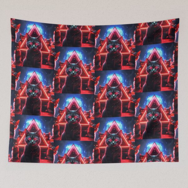 Item preview, Cat Ufo Selfie designed and sold by WoodburyLake.