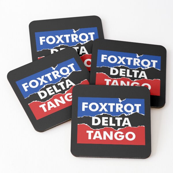 Artikelvorschau, „Foxtrott Delta Tango – Lustiges FDT-Design“ entworfen und verkauft von artworkathome.