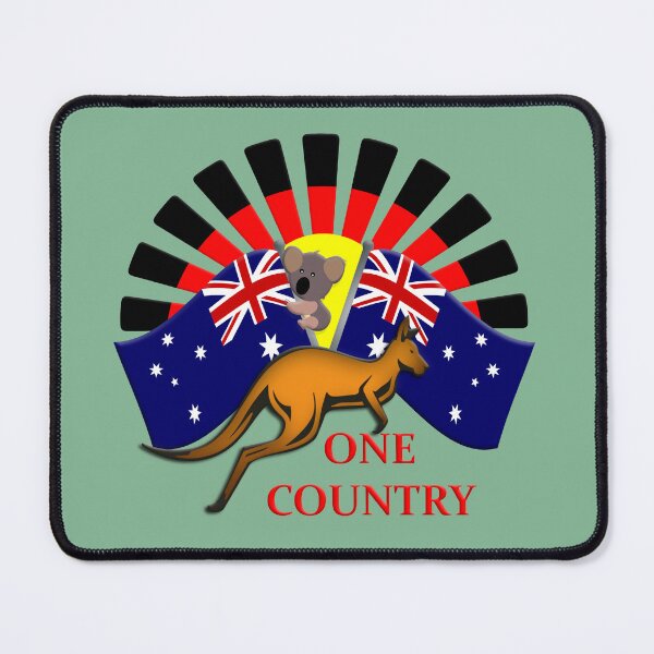 Item preview, Australia One Country designed and sold by rainsdesigns.
