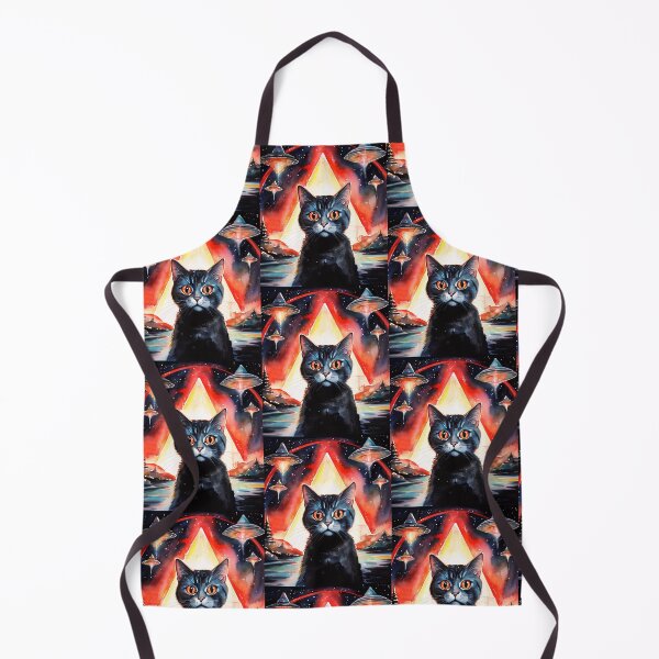 Item preview, Cat Ufo Selfie designed and sold by WoodburyLake.