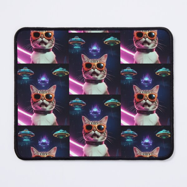Item preview, Cat Ufo Selfie designed and sold by WoodburyLake.