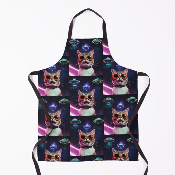 Item preview, Cat Ufo Selfie designed and sold by WoodburyLake.