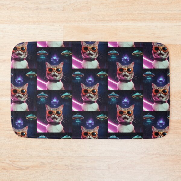 Item preview, Cat Ufo Selfie designed and sold by WoodburyLake.