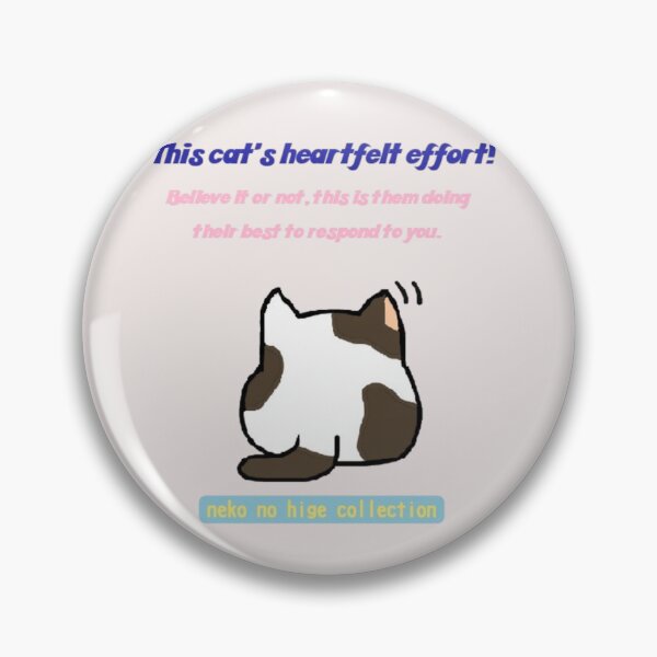 Item preview, Neko no Hige Collection: A Cat’s Sincere Response...? designed and sold by nanaronnicoron.