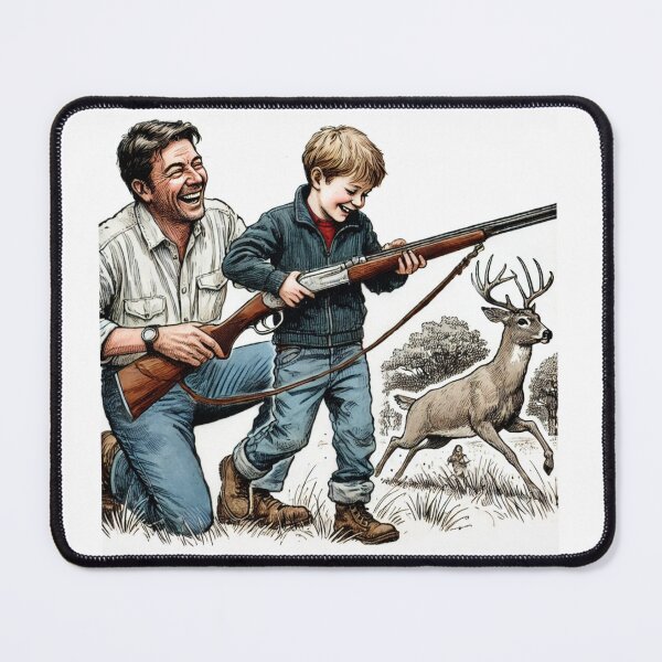 Item preview, Hunting deer designed and sold by arokya53.
