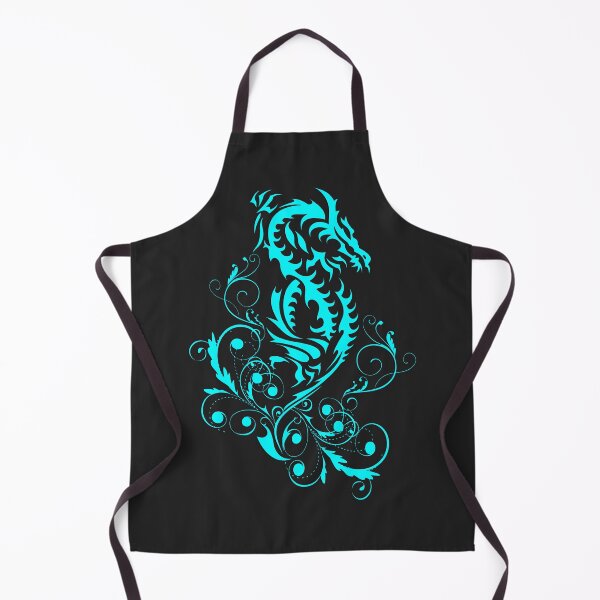 Item preview, Dragon 20 cyan designed and sold by rainsdesigns.
