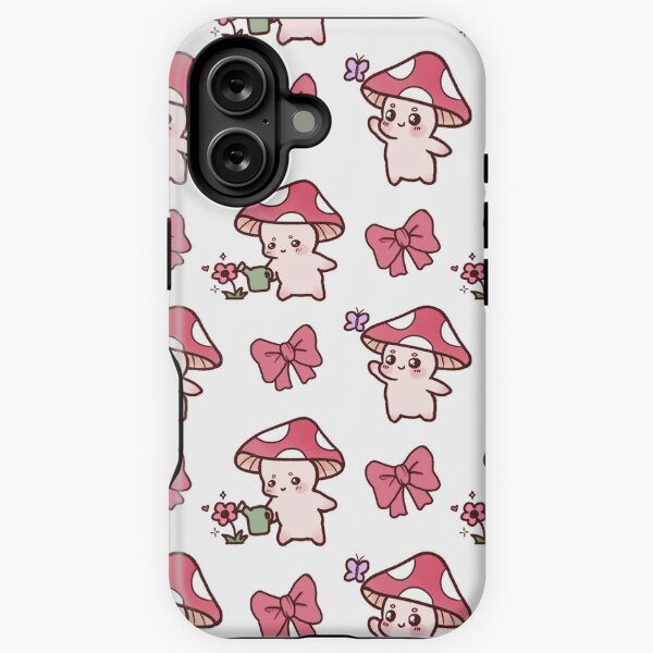 Vista previa del artículo con la obra «Hongo kawaii hongo venenoso cottagecore anime manga», diseñado y vendido por Yumeni.