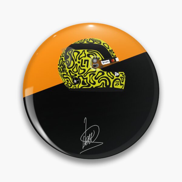 Item preview, Lando Norris formula 1 night helmet design F1 2025 design  designed and sold by Pink Polar F1.