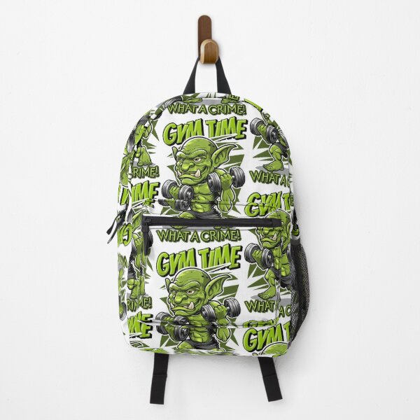 Item preview, Gym Time What A Crime Mighty Green Goblin Training designed and sold by SplashTastic.