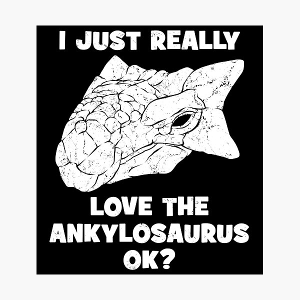 Artikel-Vorschau von Ankylosaurus Fossil Schädel, designt und verkauft von NicGrayGraphic.