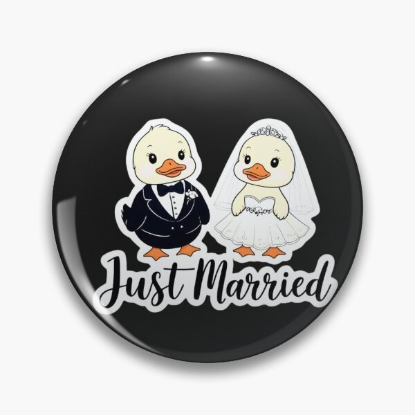 Item preview, Just Married Ducks designed and sold by RhondaLily.