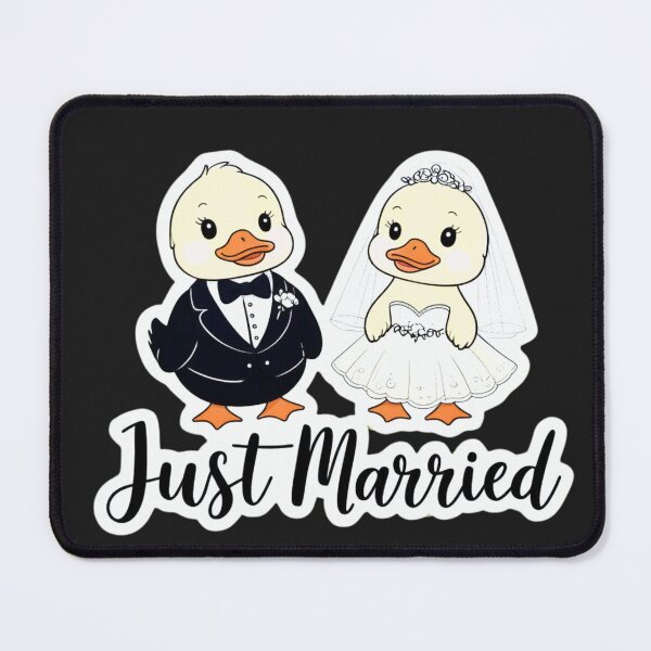 Item preview, Just Married Ducks designed and sold by RhondaLily.