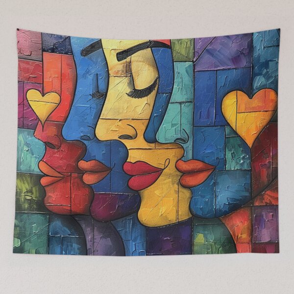 Item preview, Abstract Female Faces designed and sold by Myra365Art.