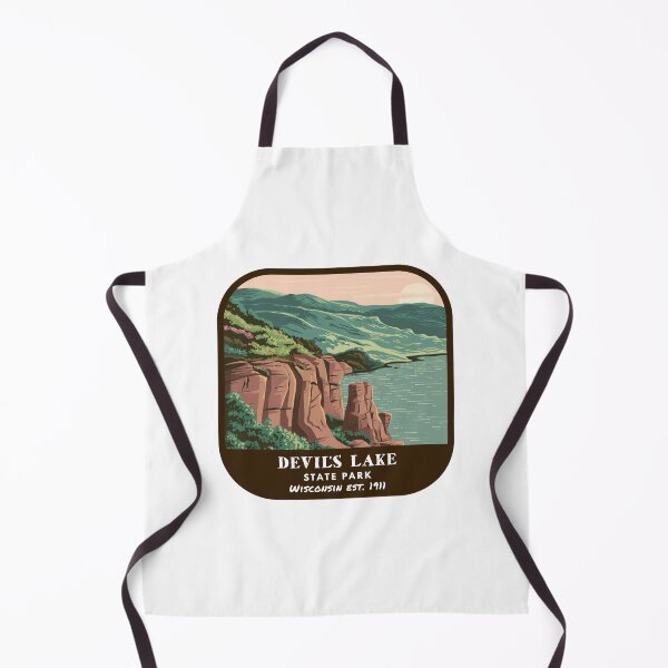 Item preview, Vintage Devil's Lake State Park (Wisconsin State Park) designed and sold by RabbitK.