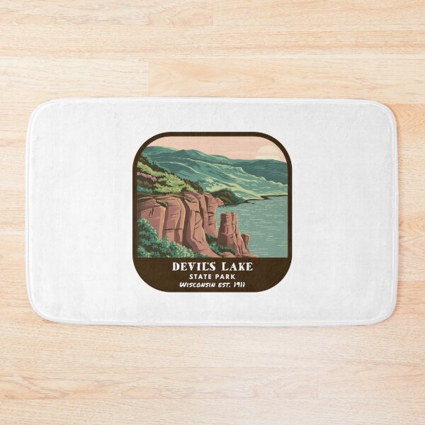 Item preview, Vintage Devil's Lake State Park (Wisconsin State Park) designed and sold by RabbitK.