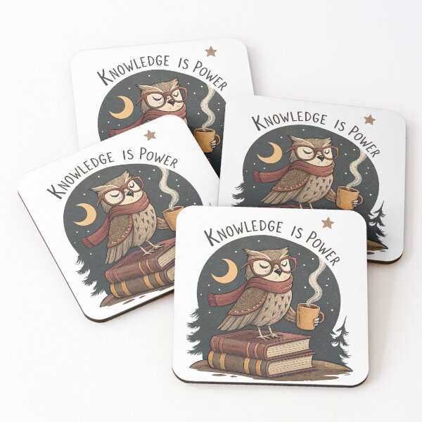 Item preview, KNOWLEDGE IS POWER  designed and sold by WILDWEAR COLLECTION.