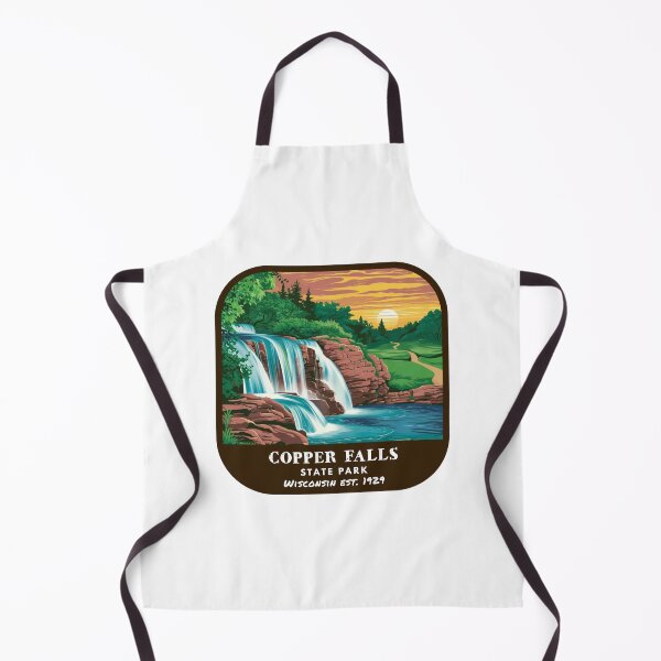 Item preview, Vintage Copper Falls State Park (Wisconsin State Park) designed and sold by RabbitK.